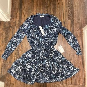 NWT - blue floral dress